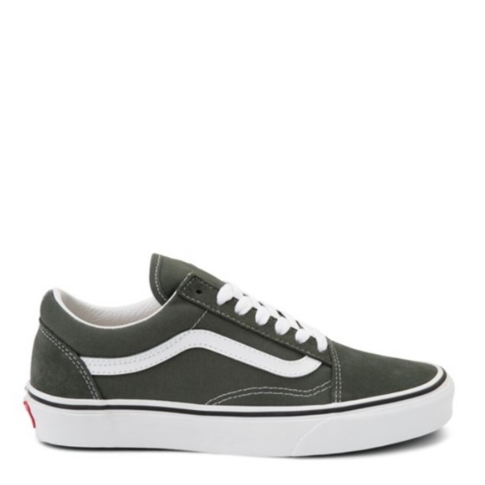 Vans Old Skool Skate Shoe - Thyme (Olive).  Size 8.5
